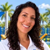 Angela Melo of Florida Playground Equipment.