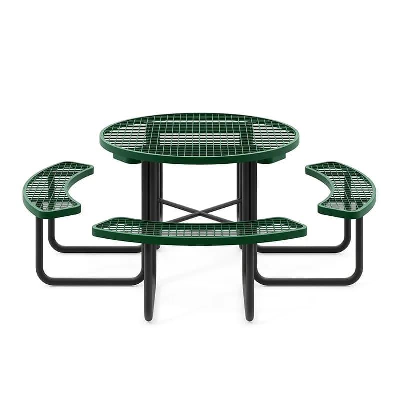 46" Round Table 4 Seats- Diamond Pattern