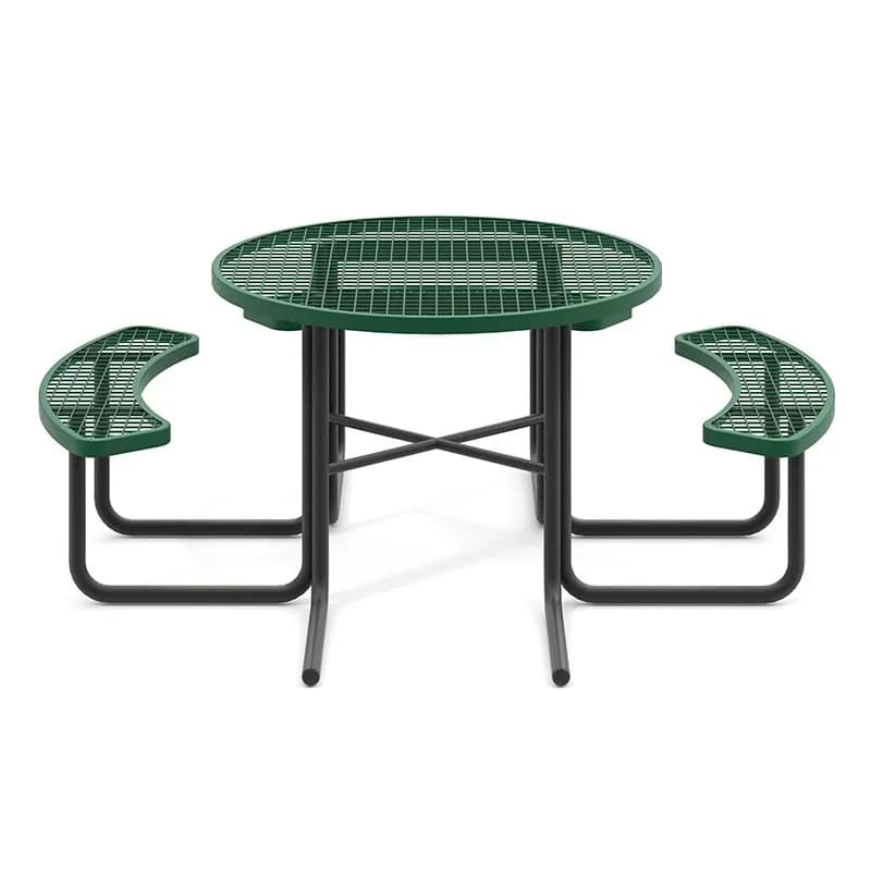 ADA 46" Round Table 3 Seats- Diamond Pattern