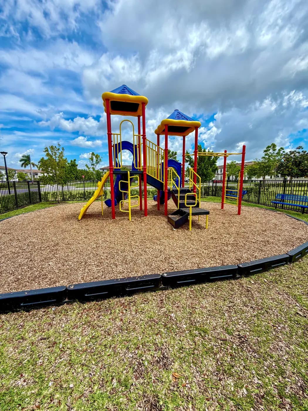 View of the Siena Reserve play towers